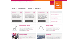 Desktop Screenshot of enercity-netz.de